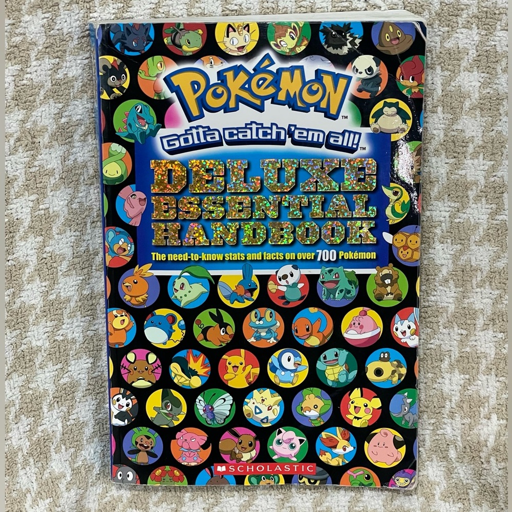 Pokémon Deluxe Essential Character Guide Hardcover Book